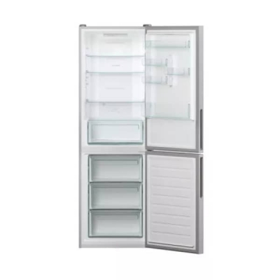 REFRIGERATEUR CANDY COMBINEE NOFROST 400L SILVER  - CCE3T618FS