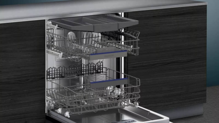 Lave Vaisselle SIEMENS Intégrable AquaStop 14 Couverts, 2Tiroirs, iQ300  - SE63HX60AE