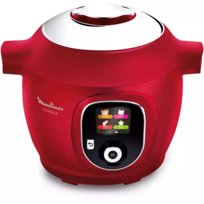 COOKEO MOULINEX MULTICUISEUR INTELLIGENT 1600W ROUGE 6L 6 MODE  CE85B510 - CE85B510