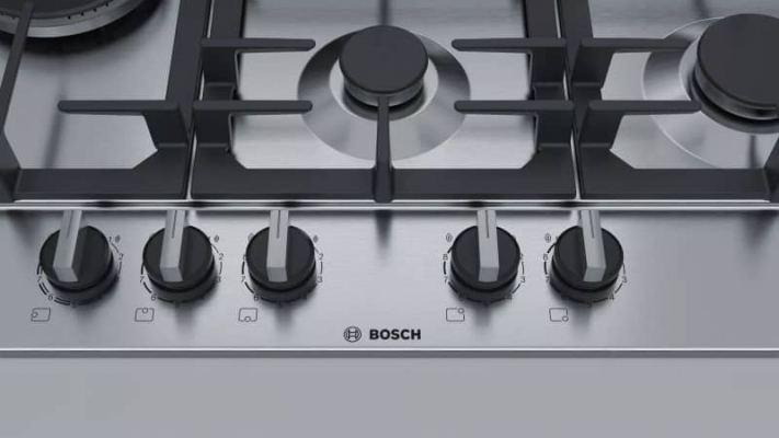 Plaque Bosch 5 Feux 75Cm INOX serie6 - PCS7A5B90