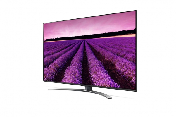 LG TV NanoCell 65 pouce SM8200 Séries TV LED Smart NanoCell Ecran 4K HDR avec ThinQ AI - 65SM8200PLA