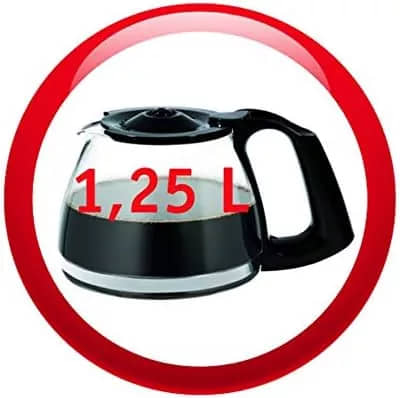 CAFETIERE FILTRE MOULINEX PRINCIPIO NOIR-FG260811 - FG260811