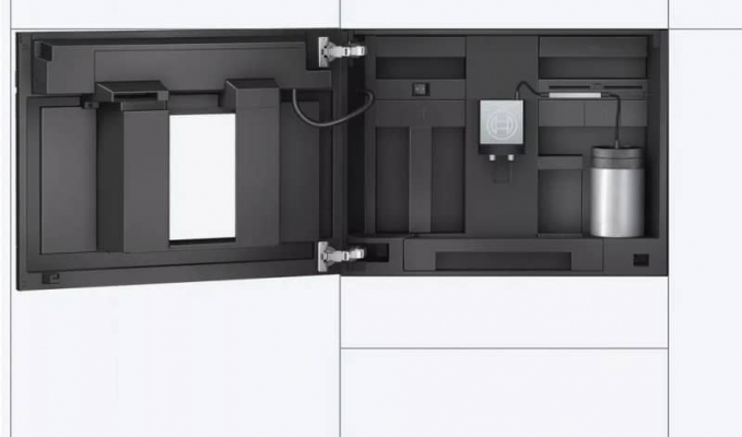 Machine a cafe bosch encastrable serie 8 tout automatique Noir Série 8-CTL636EB6 - CTL636EB6