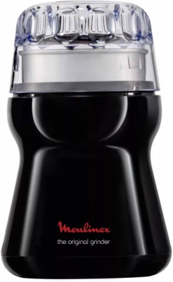 Moulin à Grain Moulinex Électrique Café Épices Fruits Secs 180W Noir - AR110830 - AR110830