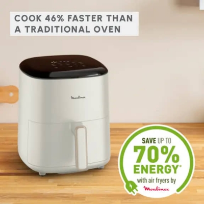 FRITEUSE AIR FRYER MOULINEX  EASY FRY MAX  5L 10 PROGRAMME  SAND BEAM EZ245A20 - EZ245A20