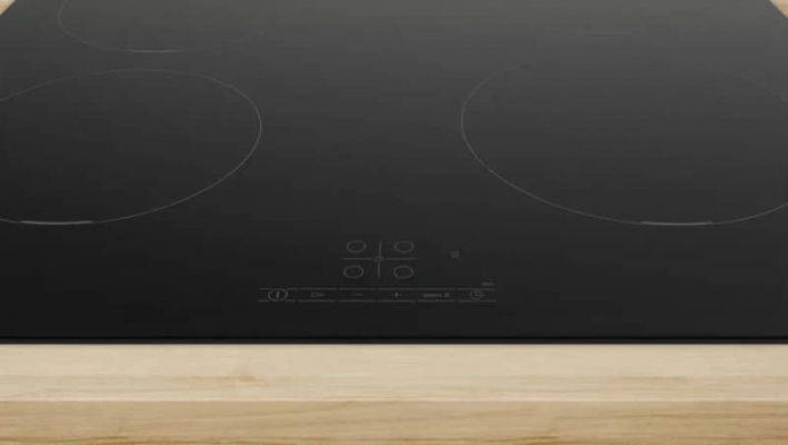 Plaque a Induction Bosch - Serie 4 -  - 4 foyers - 60 cm - Puissance 4600 W - Noir PUE611BB5E - PUE611BB5E