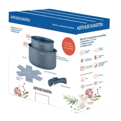 set de casseroles arthur martin AM638 - AM638