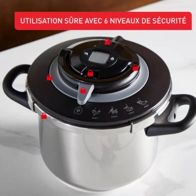 COCOTTE SEB  CLIPSO 10 L CHEF PLUS P4551500 - P4551500
