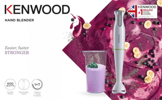 MIXEUR A BRAS  KENWOOD PLASTIQUE HBP02 - HBP02