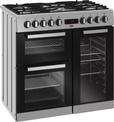 Cuisinière BEKO 5F Piano 90 Cm Inox - PS235315DX