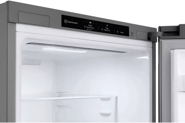 REFRIGERATEUR COMBINE LG 344L NoFrost Inox - GC-B459FM8W - GC-B459FM8W