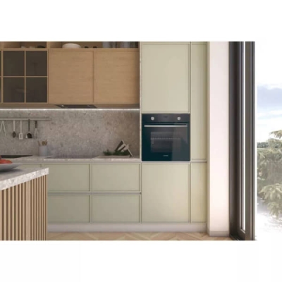 FOUR ROSIERE MIXTE GAZ/ ELEC VENTILE NOIR R6GEGFC2TN - R6GEGFC2TN