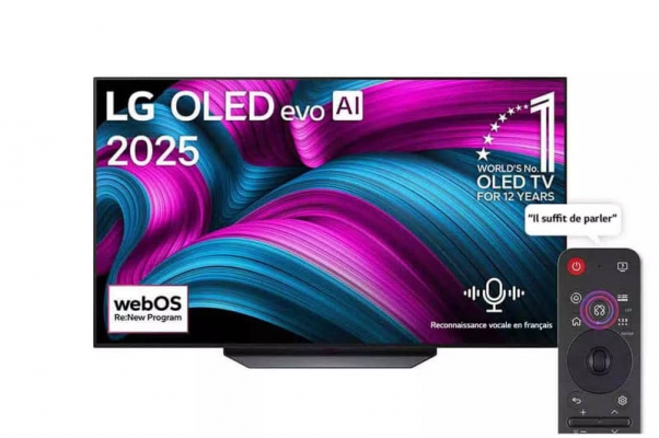 TELEVISEUR LG OLED 55'' SMART 4K EVO CS5 NEW 2025 - OLED55CS5VA