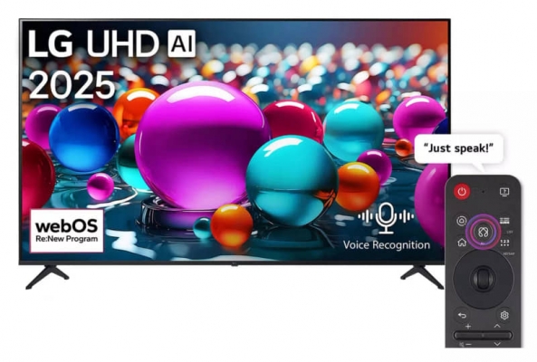TELEVISEUR LG 55'' UHD SMART 4K NEW 2025 - 55UA85006LA