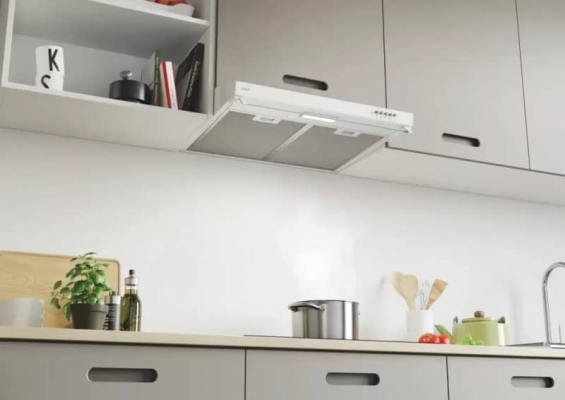 HOTTE CANDY CASQUETTE INOX FILTRE A CHARBON 60CM - CFT62/4W