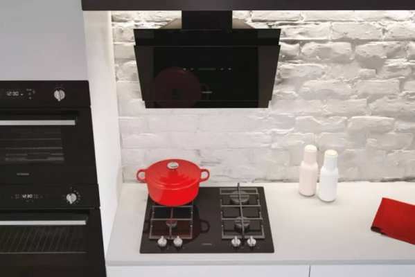 HOTTR ROSIERE INCLINEE DECORATIF 60CM Verre Noir - RDG6DCK3B