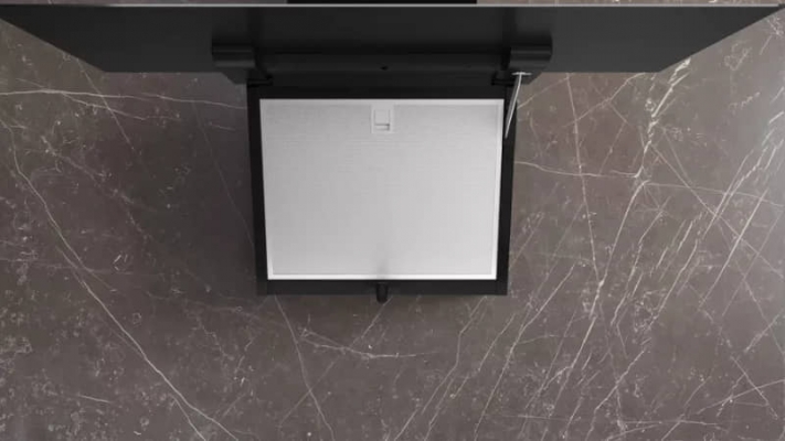 HOTTE Siemens Murale Noir 80CM IQ300 431 m³/h - LC87KFN60