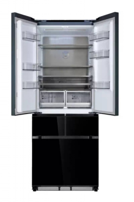 REFRIGERATEUR NARDI FRENCH DOOR 570+AFF NOIR GLASS NRF570ABG - NRF570ABG