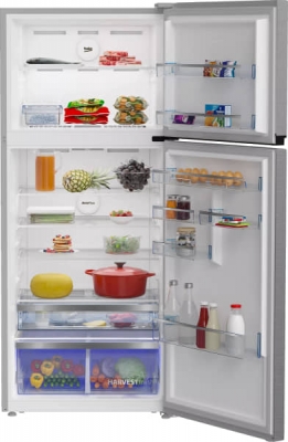REFRIGERATEUR BEKO 78CM GRIS 660L 2PORTE RDNE660E30HSX - RDNE660E30HSX