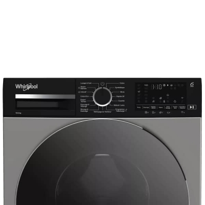 MACHINE A LAVER WHIRLPOOL 10.5KG DARK INOX WFLG105143S - WFLG105143S