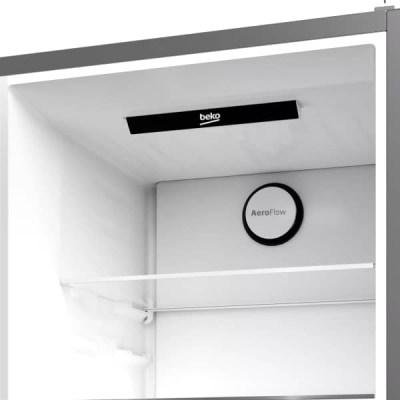 REFRIGERATEUR BEKO COMBINE 60CM Noir 450L - B3RNE450HXBR