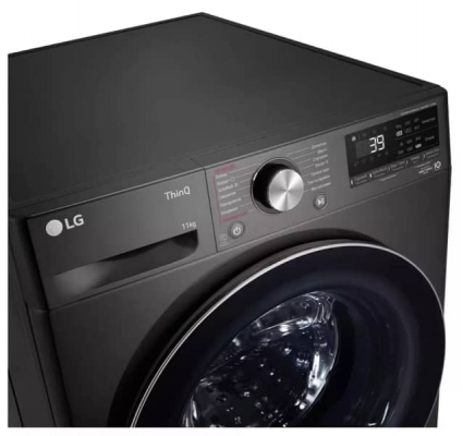 MACHINE A LAVER LG 11KG -50 TURBO NEW BLACK STEEL F4V9EWP2E - F4V9EWP2E