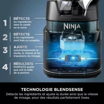 Blender Ninja Detect 1200W intelligent BlendSense - TB301EU