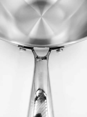 Poele Wok KLAUS 28 cm Inox - 8800005