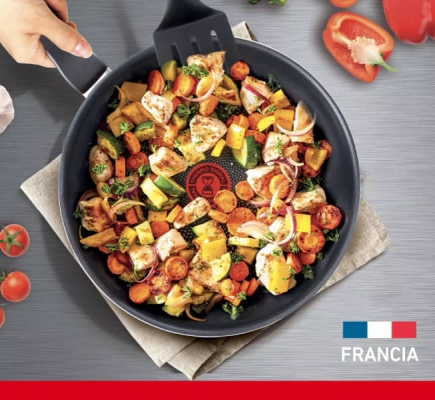 Poele Tefal XL Intense 28 cm Titanium Antiadh&eacute;sif - C3840633