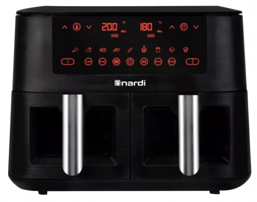 Air Fryer Nardi Double Bac Digital Noir 9 L 2700W - NFA900DTN