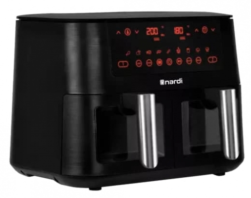Air Fryer Nardi Double Bac Digital Noir 9 L 2700W - NFA900DTN