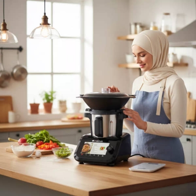 Auto-cuiseur Tout-En-1 Nardi 6L 1000W Digital Inox - NRC-M30NB