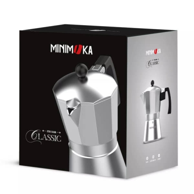 Cafeti&egrave;re Italienne Taurus Minimoka 12 Tasses - KCP90012