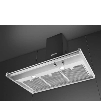 HOTTE SMEG 90 NOIR MURALE KD90HAE - KD90HAE