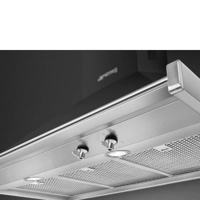 HOTTE SMEG 90 NOIR MURALE KD90HAE - KD90HAE