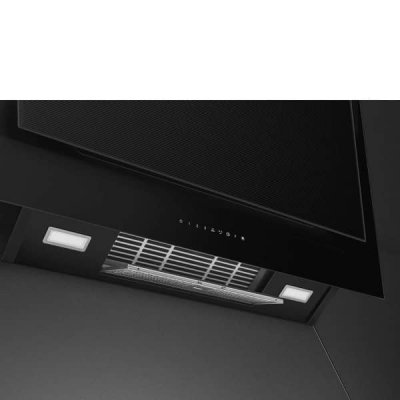 HOTTE SMEG  DECORATIVE NOIR 90CM KV194B3 - KV194B3