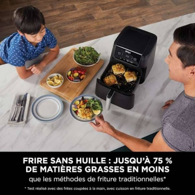 Friteuse Air Fryer Ninja 1 Bac 4en1 6,2 L Noir - AF170EU