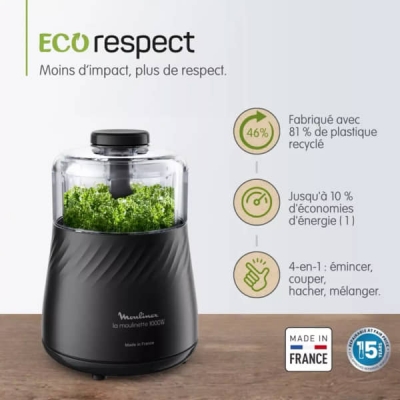 HACHOIR MOULINEX  1000W NOIR DPA7R8M2 - DPA7R8M2