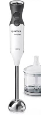 MIXEUR A BRAS BOSCH  plongeant ErgoMixx 800 W Blanc, AnthraciteMS6CA4150 - MS6CA4150