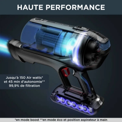 Aspirateur balai Laveur Rowenta X-Force Flex 12.60 AQUA - RH98C0WO - RH98C0WO