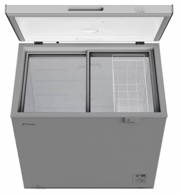 CONGELATEUR CANDY HORIZONTAL 310L GRIS CCG310FGS - CCG310FGS