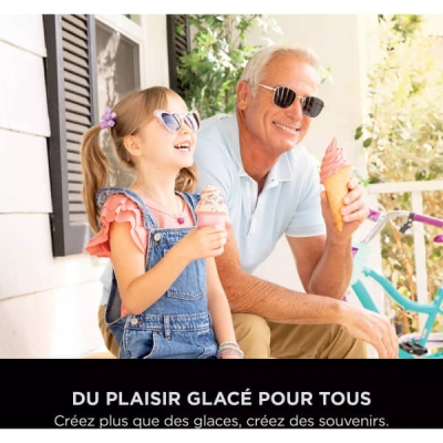 Machine à glaces Ninja Creami Swirl 13 prg 800W - NC701EU
