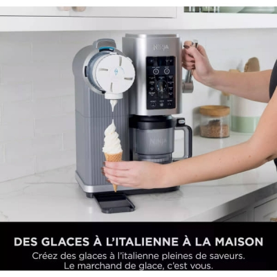 Machine à glaces Ninja Creami Swirl 13 prg 800W - NC701EU