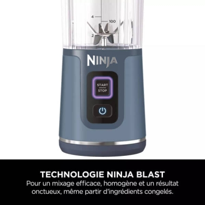 Blender Ninja portable sans fil Blast 530ML Type-c - BC151EUNV