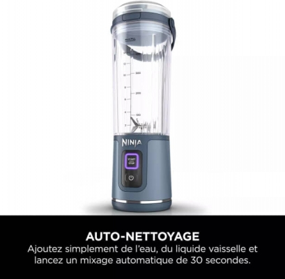 Blender Ninja portable sans fil Blast 530ML Type-c - BC151EUNV