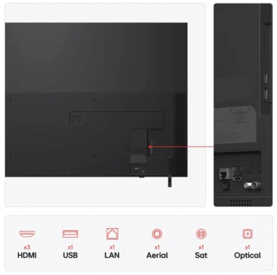 TELEVISEUR LG QNED AI 86&rdquo; 4K Smart TV ?7 AI Gen8 - 86QNED82A6B