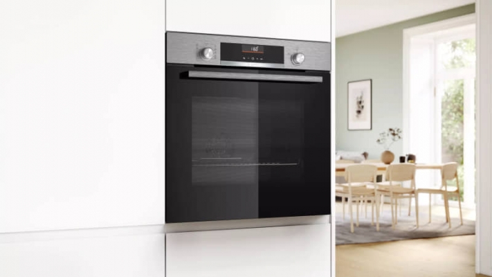 Four encastrable Bosch S&eacute;rie 6 AirFry 71L Inox - HBG536ES4