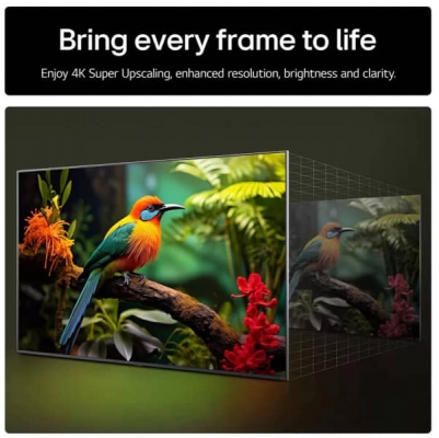 T&eacute;l&eacute;viseur LG UHD AI 86&rdquo; 4K Smart TV webOS 25 - 86UA750006L