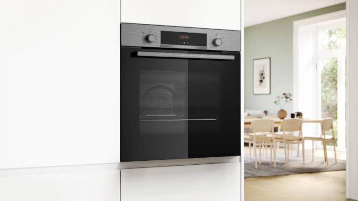 FOUR BOSCH ELECTRIQUE  Hydrolyse SERIE 4 71L VENTILE INOX  HBA514ES3 - HBA514ES3
