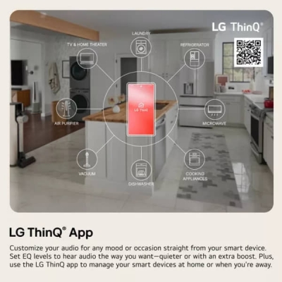 Barre de son LG Home Cin&eacute;ma  5.1.1 Dolby Atmos 500W S70TR - S70TR